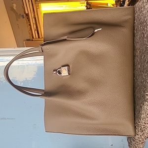 Lanvin GRAINED LEATHER BOGEY DAY BAG